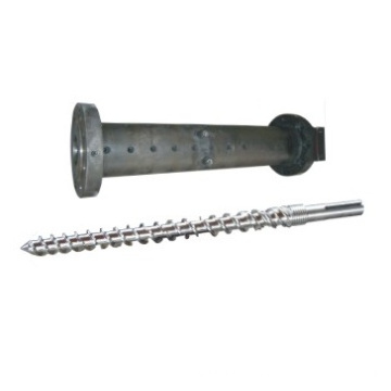 Twin Bimetallic Screw and Barrel For Rubber Machine